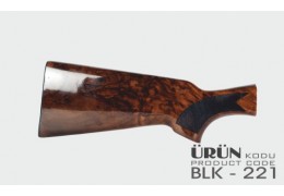 BLK-221 Dipcik Renkli Ceviz Ağaç Av Tüfeği Yedek Parçası
